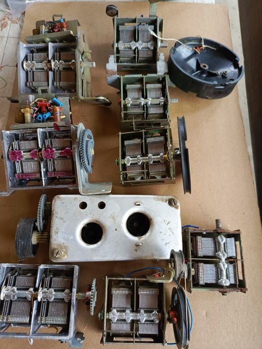 Конденсаторы КПЕ,КПВ старой радиотехники