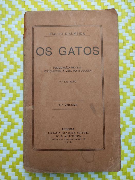 OS GATOS - 4º VOL.Fialho D’Almeida