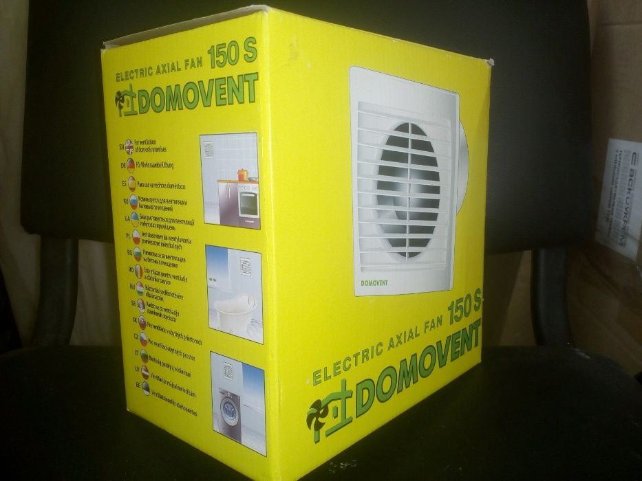 Вентилятор для вытяжки DOMOVENT. DOSPEL 90-120 и 150