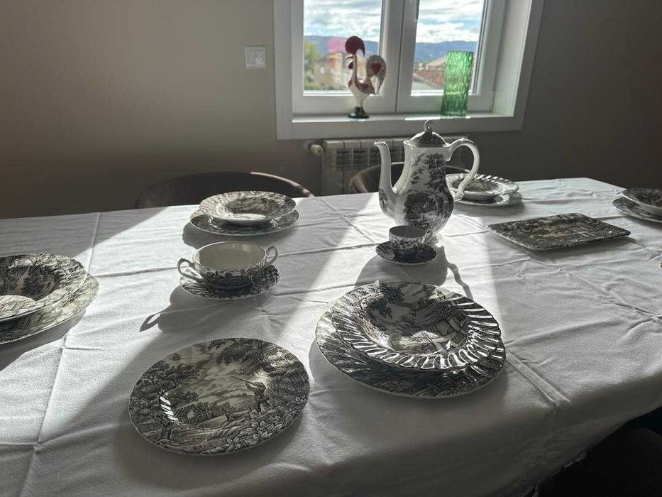 Serviço de loiça inglesa.