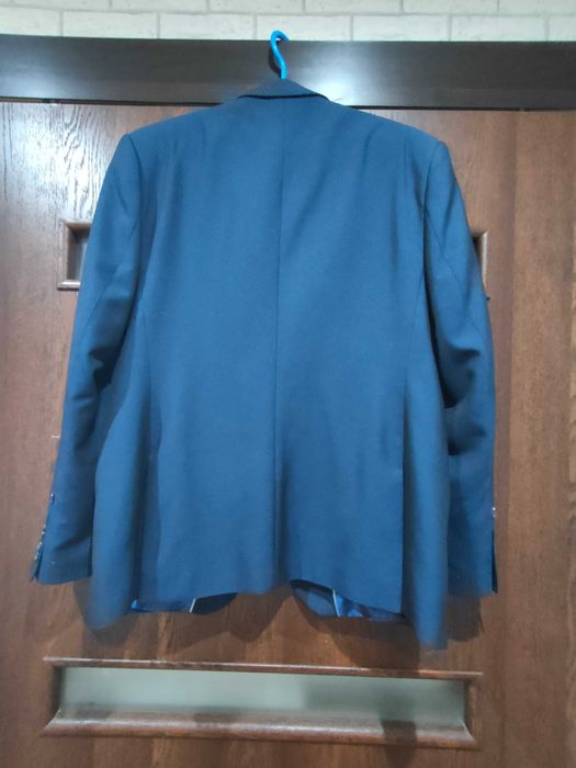 Garnitur czarny i niebieski