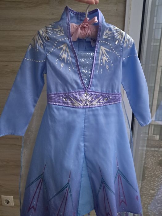 Карнавальное платье Эльзы принцессы disney сукня Ельзи 4-5л