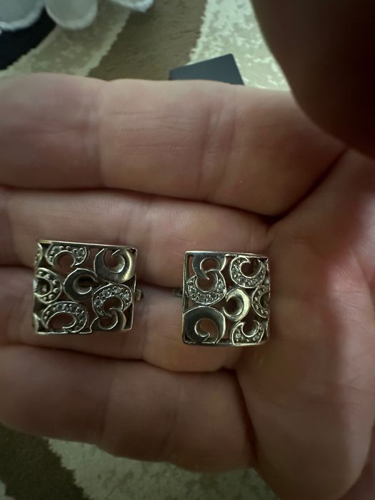 Сережки срібло 925 проби