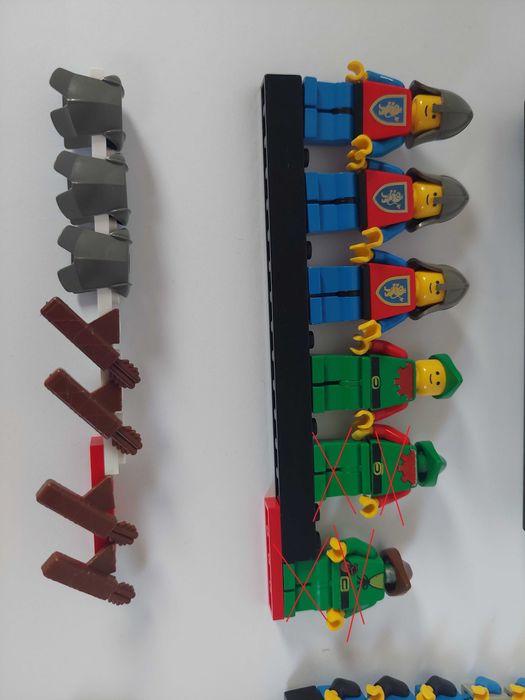 Lego Figurki i elementy Castle całość