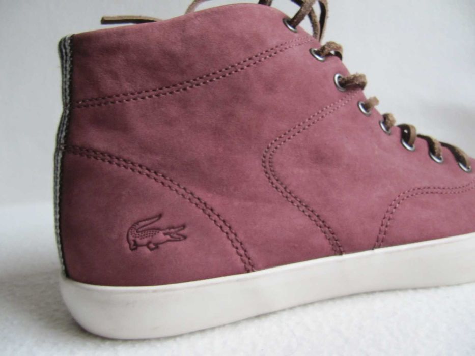 LACOSTE ULTRALEKKIE trampki skórzane dasmkie rozmiar 37, nowe