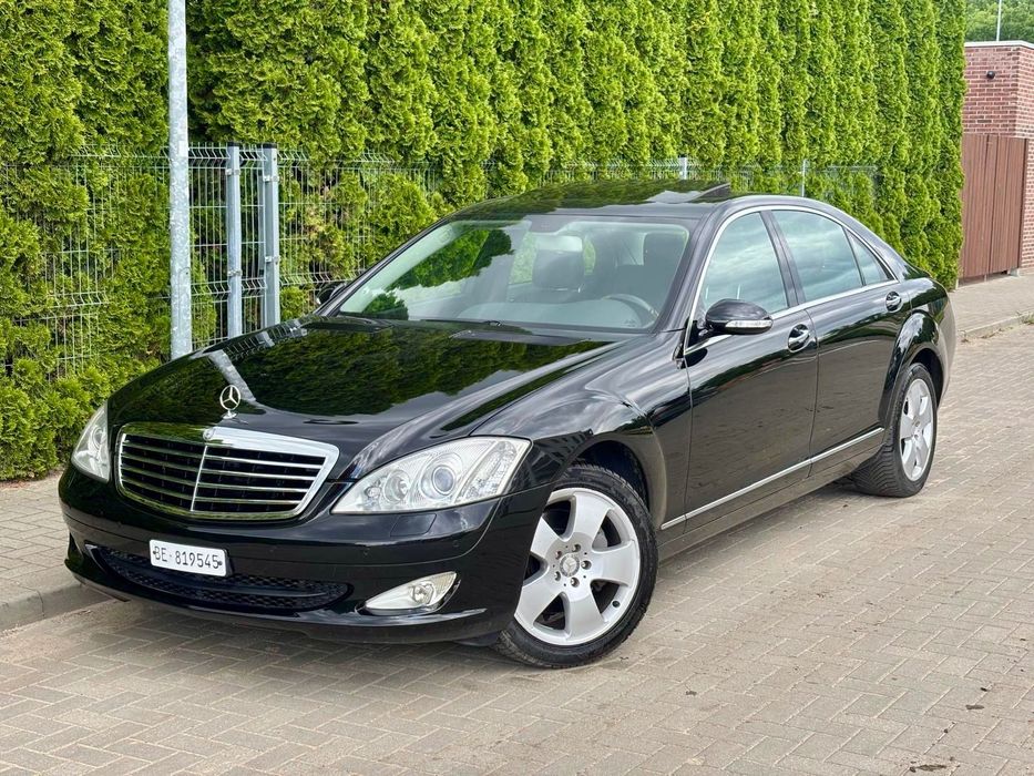Mercedes-Benz Klasa S Piękny*Benzyna*Przebieg*BEZWYPADKOWY*Zamiana