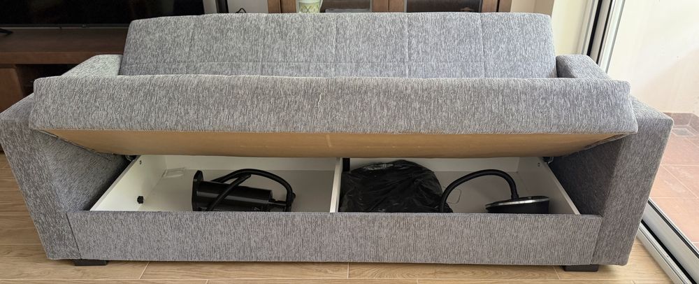 Vendo sofa-cama 3 lugares