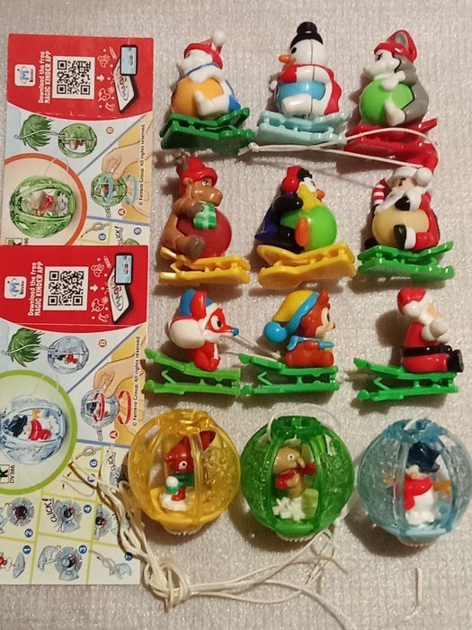 Продам киндер игрушки из Рождественских, Новогодних и Пасхальных серий