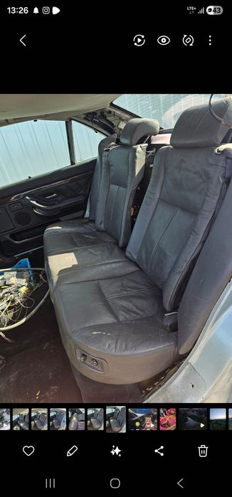 Elektryczna kanapa BMW e38