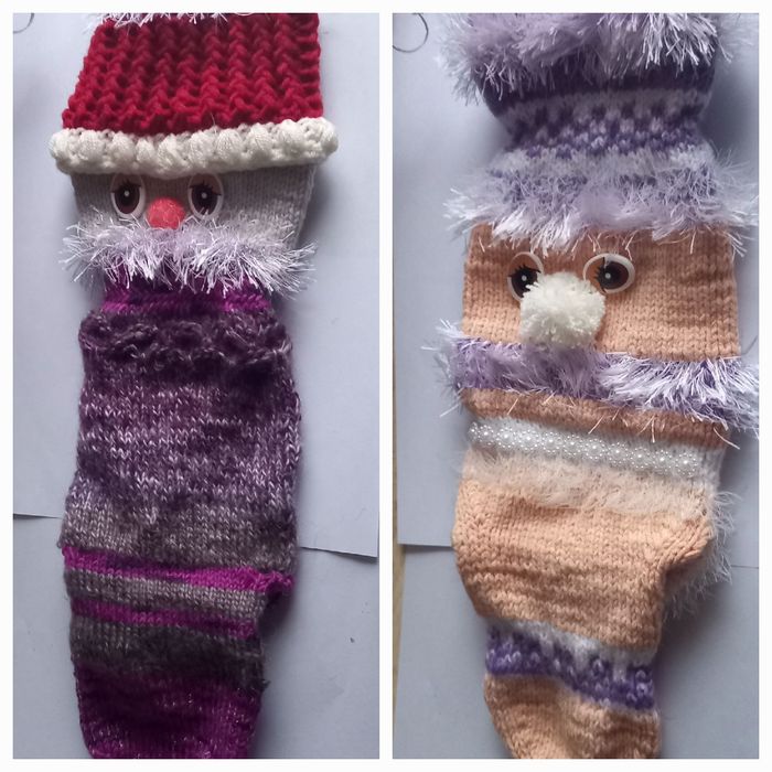 Шкарпетки та мішечки для подарунків