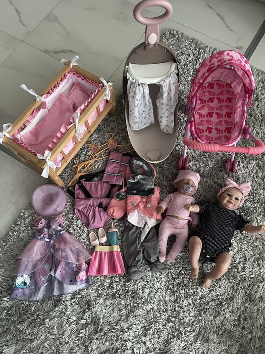 Лялька Бебі борн із компектом меблів, одягу, аксесіарів