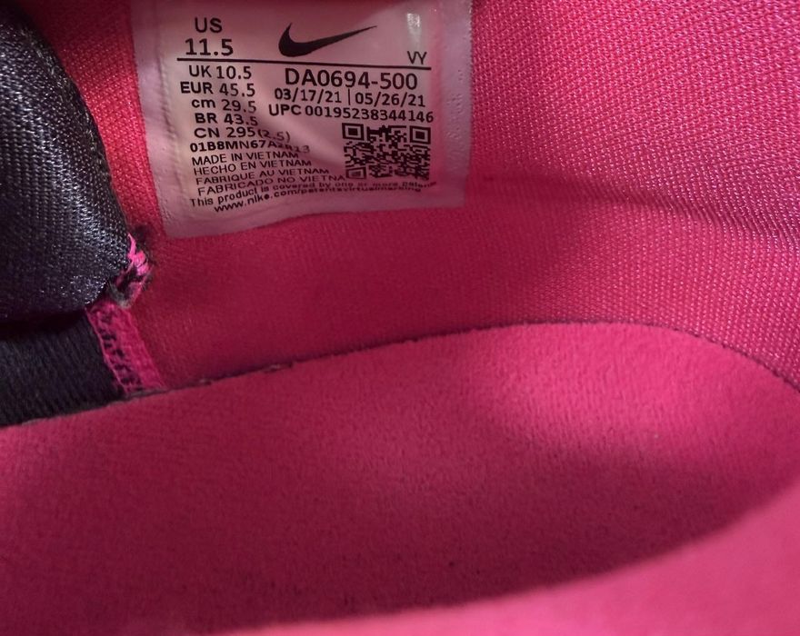 Баскетбольні кросівки Nike Zoom Freak 3 розмір 45.5 (по устілці 29.5 см)