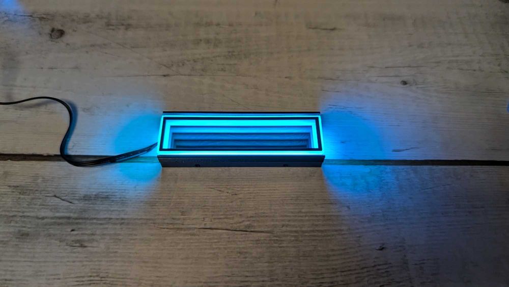 ARGB радиатор SSD M2