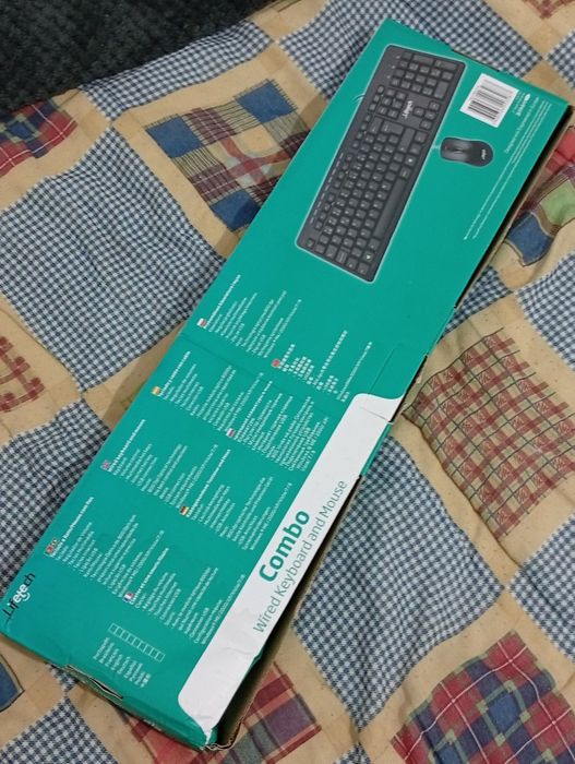 Teclado e Rato com fio Lifetech combo novos em caixa