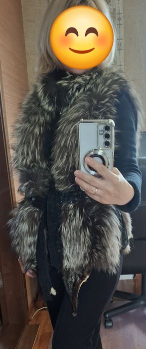 Безрукавка з Чорнобурки