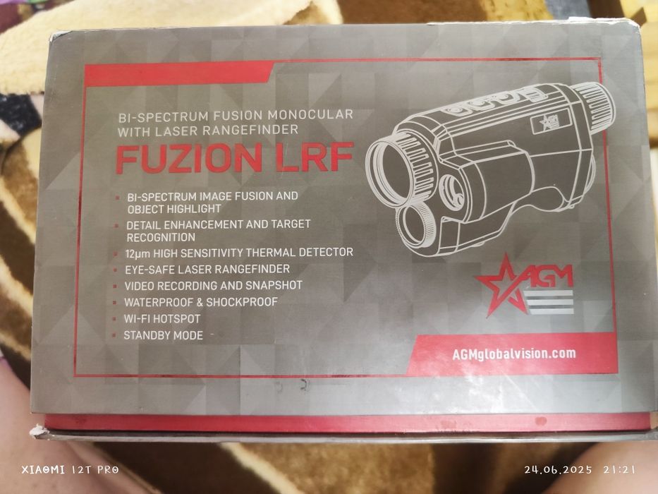 Монокуляр bi-spectrum fusion monocular agm fusion lrf tm 25-384