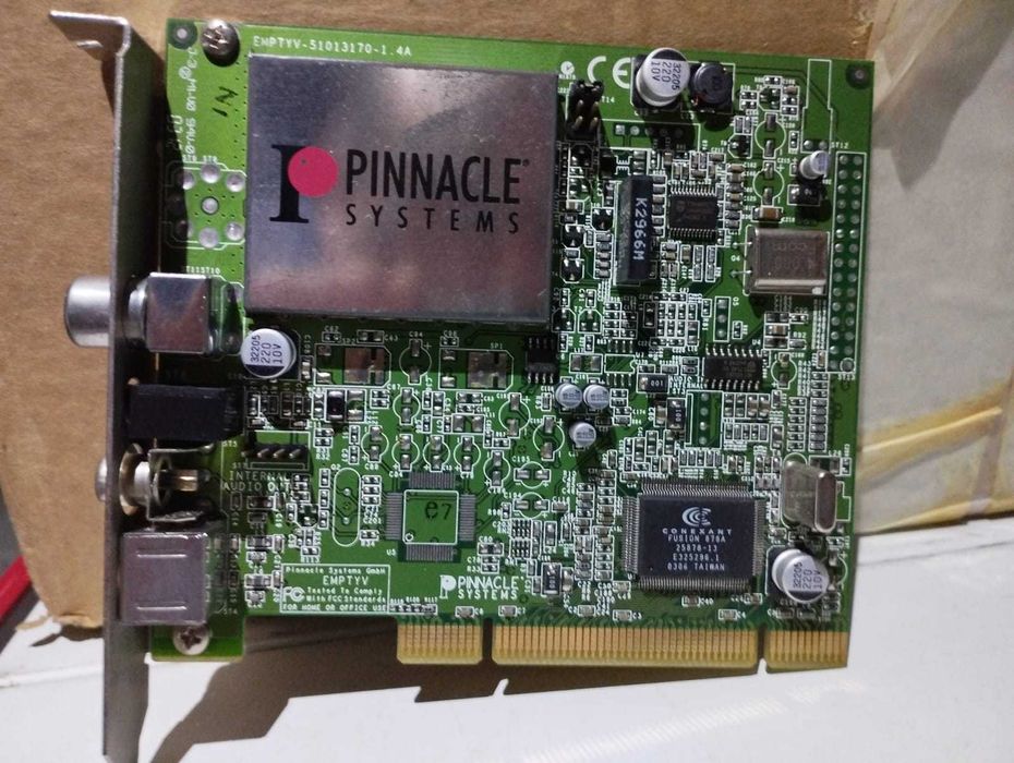 Pinnacle Systems Emptyv Pctv Pro 5.1013.170-1.4a Pci Video Capture64738260403714120
