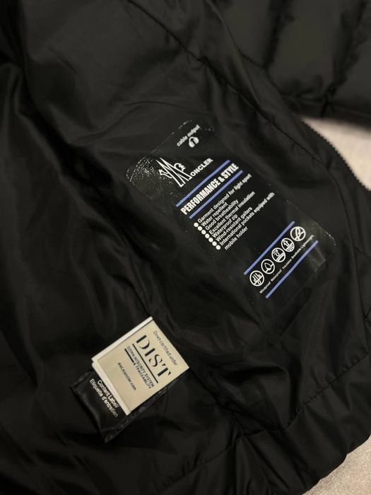 ЦЕНА БЫЛА 3800! Женская куртка Монклер черный пуховик осень-зима люкс