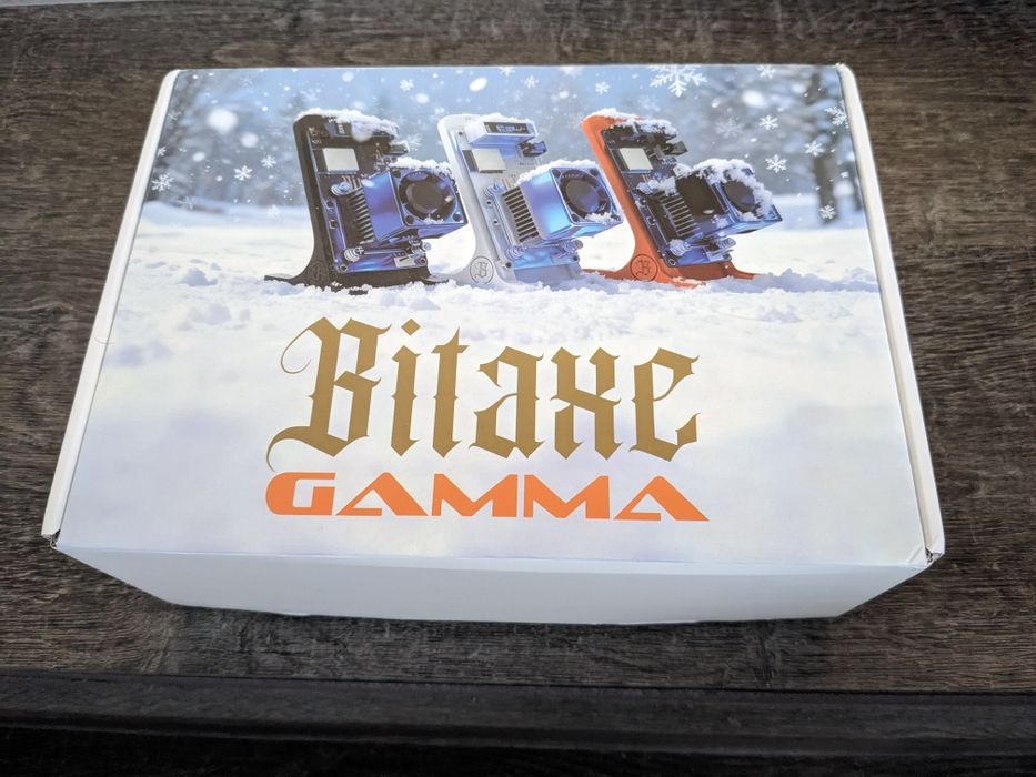 ASIC Bitaxe Gamma 601 хешрейт от 1.2TH/s с БП 40w