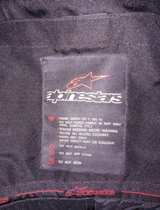Мотокуртка Alpinestars (захист: спини, грудей, лікті, плечі)