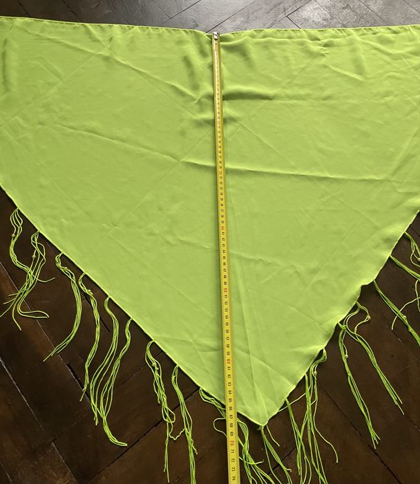 Chustko-apaszka z frędzlami