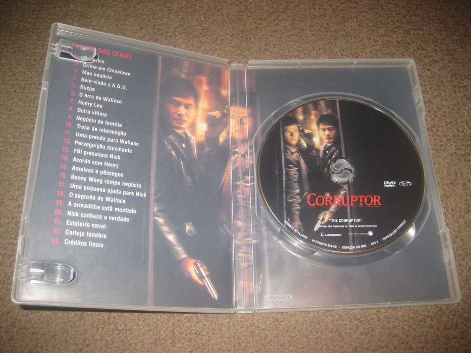 DVD "Corruptor" com Mark Wahlberg/Raro!