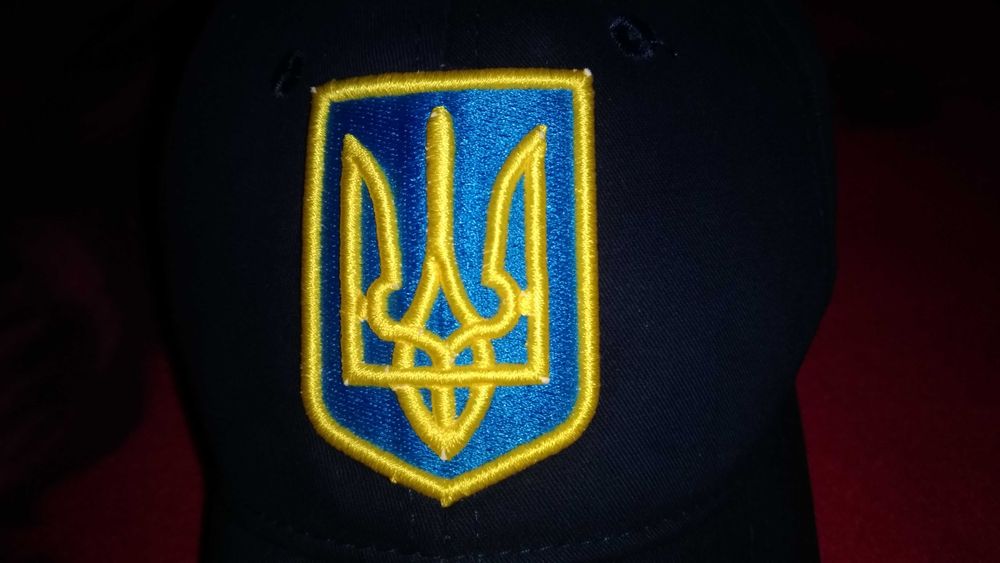 Czapka z daszkiem Ukraina Ukraine godło herb flaga
