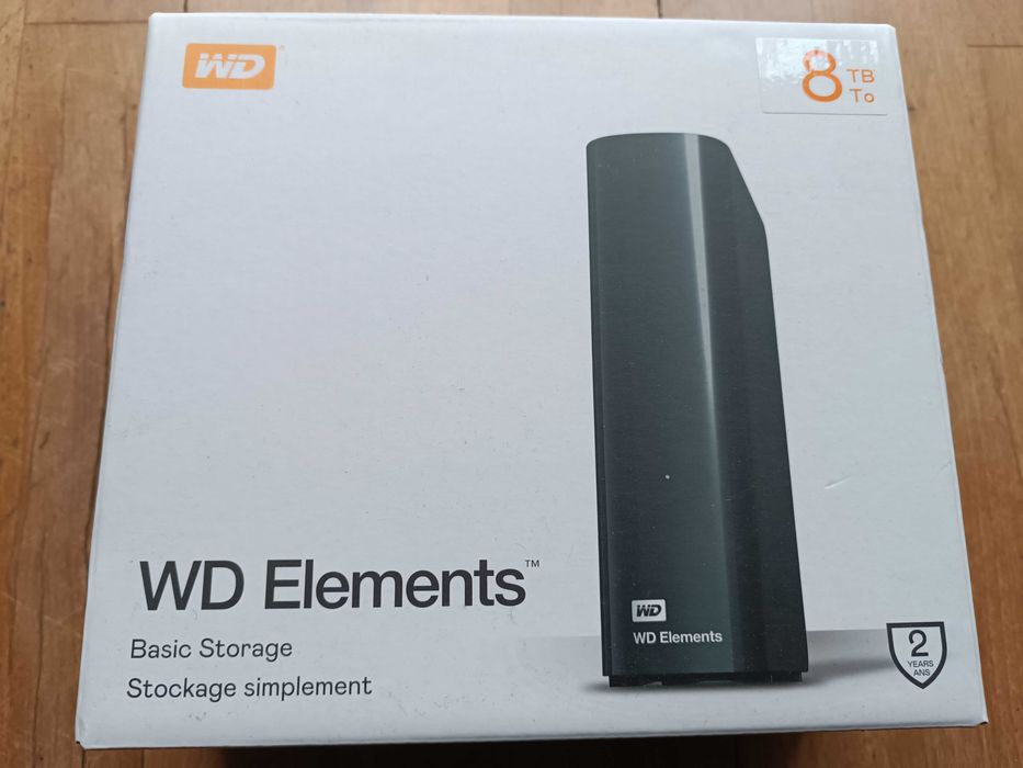 Dysk zewnętrzny WD Elements 8 TB