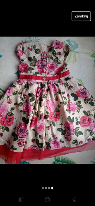 Sukienka dla dziewczynki