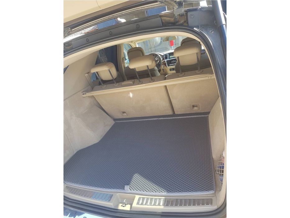 Mercedes ML GLE W166 Коврик багажника (EVA, полиуретановый, черный)