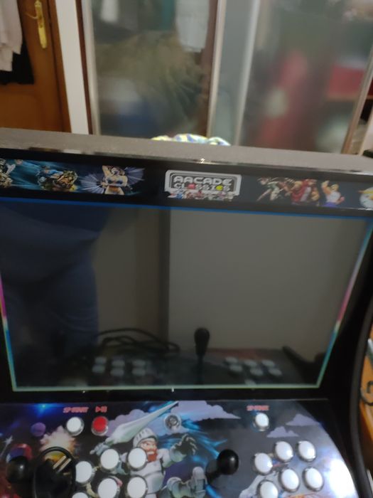 Máquina de jogos novos foi só testada