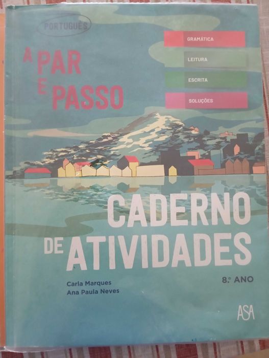 Caderno de atividades a par e passo português 8