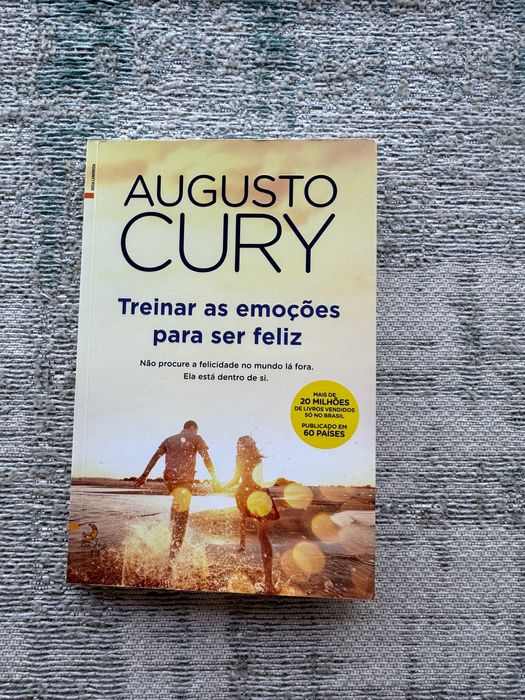 Livro Augusto Cury “Treinar as emoções para ser feliz”