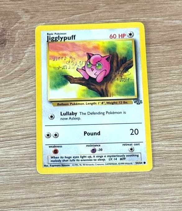 Jungle Cartas Originais Pokémon TCG WOTC - ING