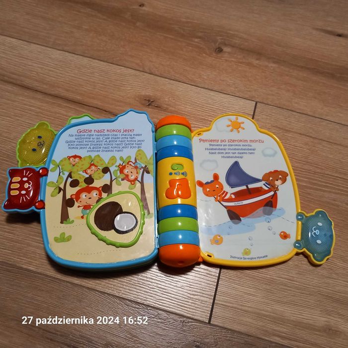 VTECH Trefl interaktywna książeczka bajeczka edukacyjna 60341I