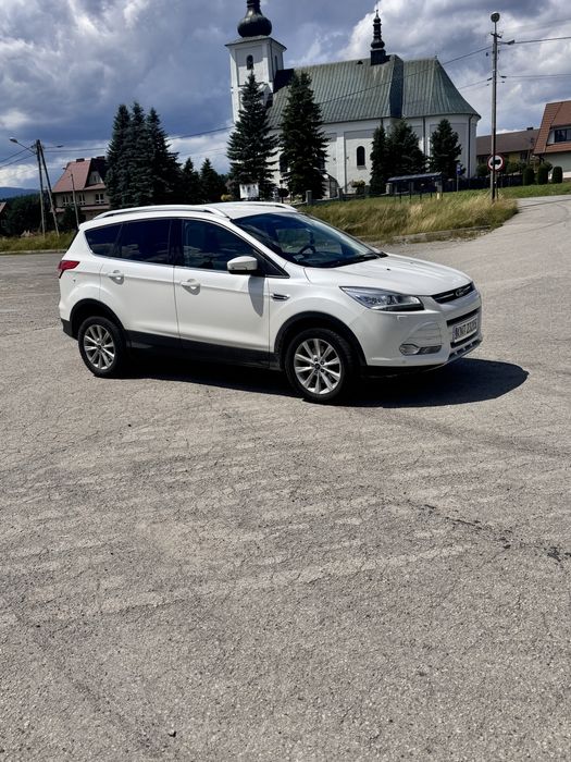 Ford Kuga 1.5 EcoBoost 182 KM | 2015 | Biała Perła | Bogate Wyposażenie