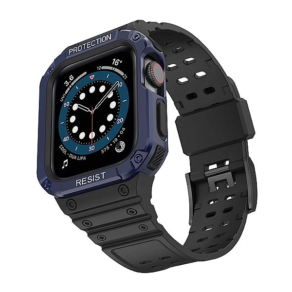 Protect Strap Band opaska z etui do Apple Watch 7 / 6 / 5 / 4 / 3 / 2