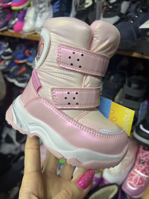 Акція !!! Ботінки зимові для дівчинки Том.м,22,23,24,25,26,27