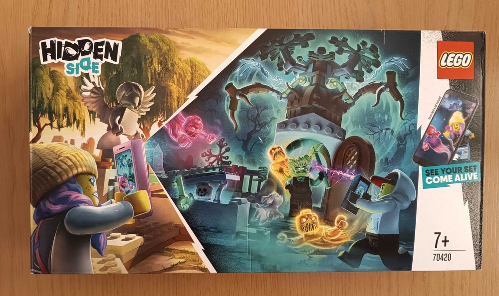 LEGO Hidden Side 70420 Tajemnicze Cmentarzysko Stan Idealny