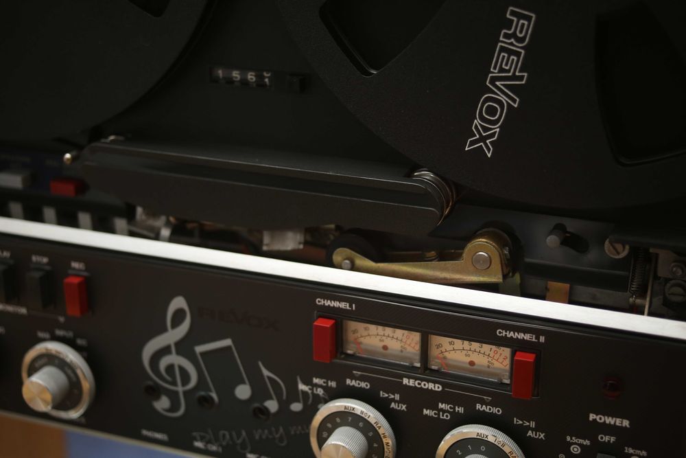 Gravador de bobines Revox A77 MK III 2 Pistas