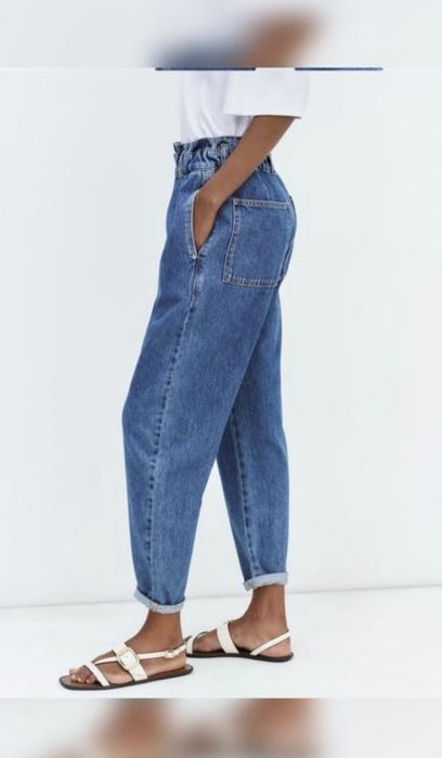 Джинси baggy fit Zara розмір 44