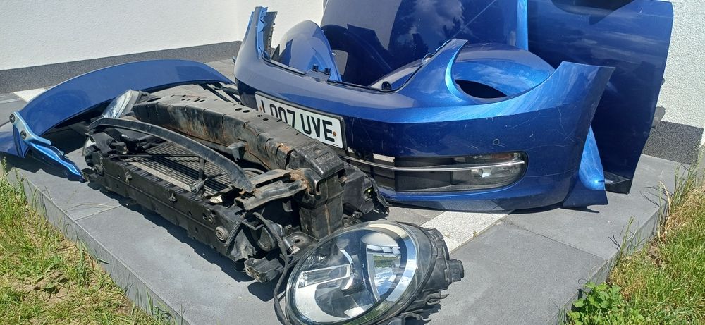 przód zderzak pas lampa błotnik wolkswagen new beetle 5C cabrio