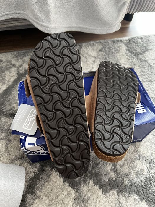 Klapki birkenstock 38 nude bezowe damskie nowe