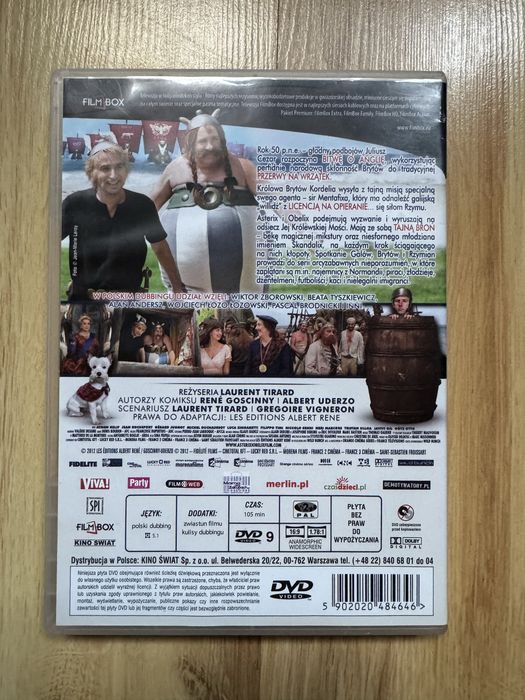 Asterix i Obelix W służbie Jej Królewskiej Mości DVD