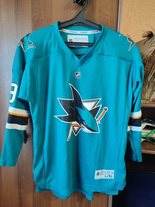 Подростковое джерси reebok nhl sharks