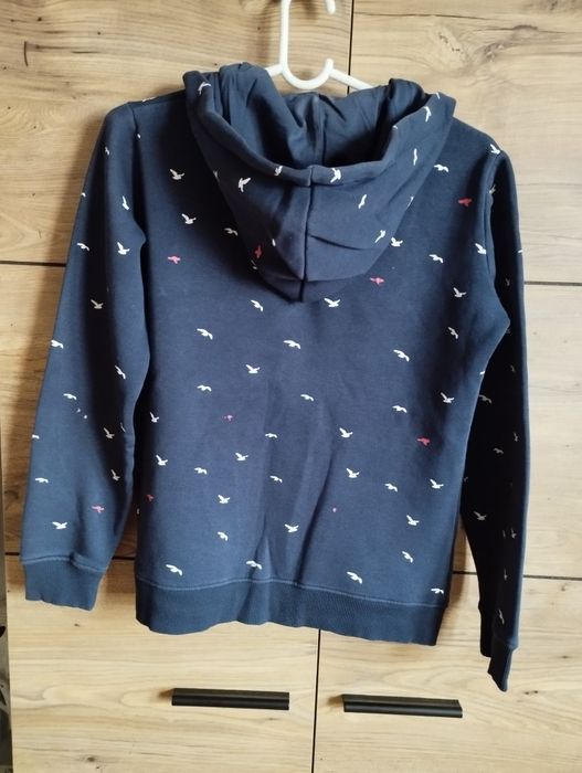 Lee Cooper S granatowa bluza na zamek kaptur kieszenie