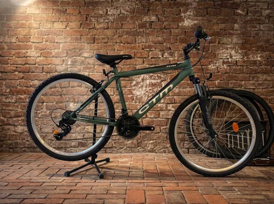 Rower CTM AXON zielony mat | rama 17 'koła 26' alternatywa dla Kross