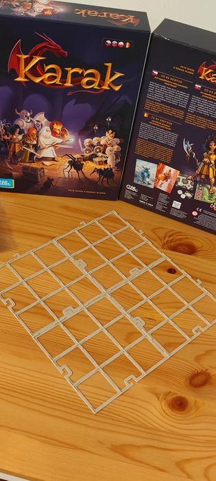 Siatka Karak - Carcassonne - 14 szt. + Holder - beżowe