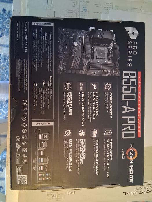 Motherboard MSI B550-A PRO Bem estimada