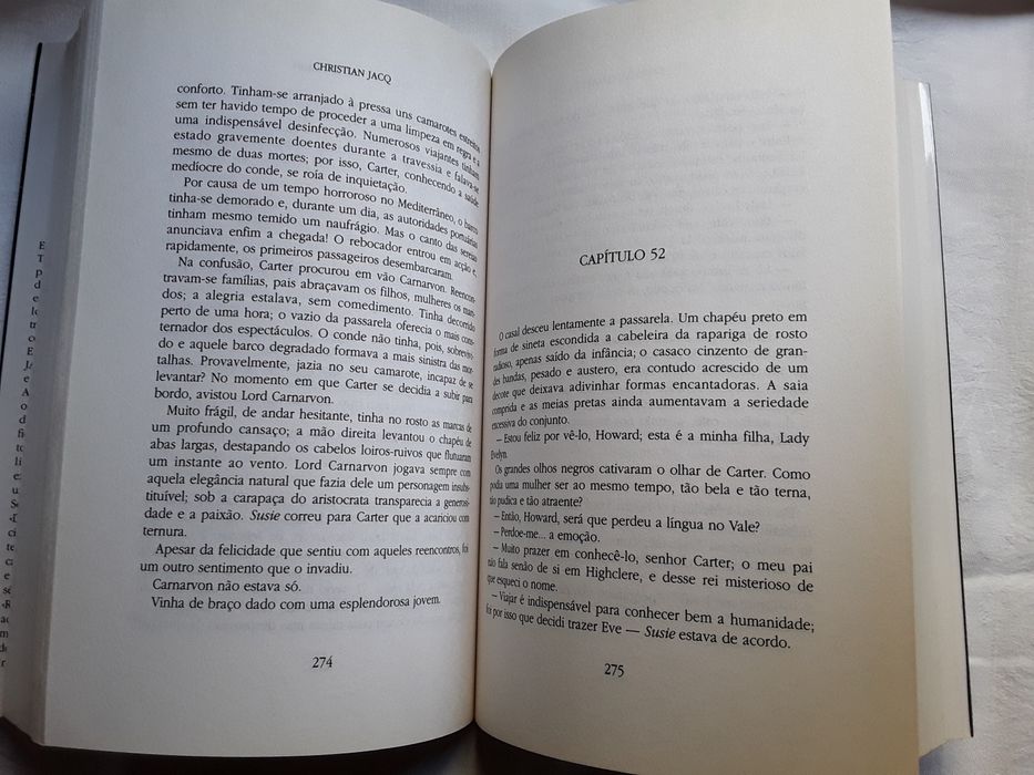 Livro: O Caso Tutankhamon, de Christian Jacq